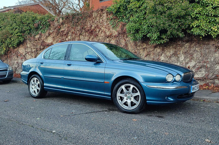 Jaguar X Type Alex Wolstenholme front quarter static