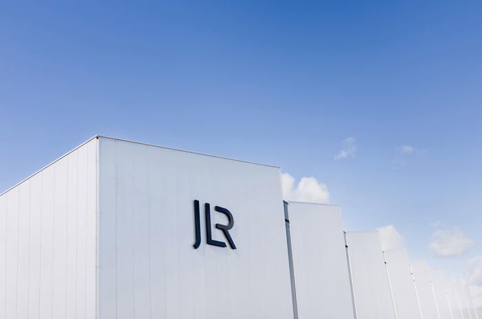 JLR Logo in Situ 2