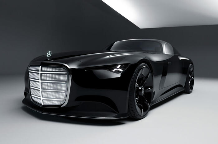 Mercedes Benz Vision Iconic front quarter