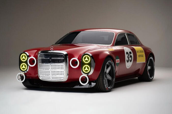 Mercedes Red Pig reimagined 0