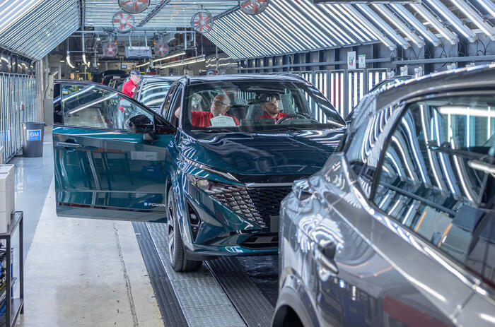 Nissan Qashqai production Sunderland