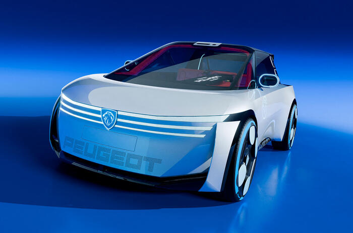 Peugeot Polygon concept front quarter