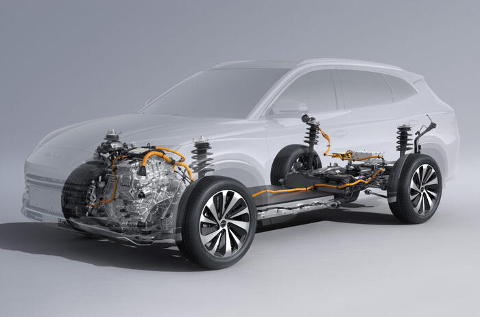 BYD Seal U DM-i cutaway