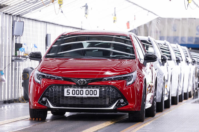 Toyota Corolla production Burnaston