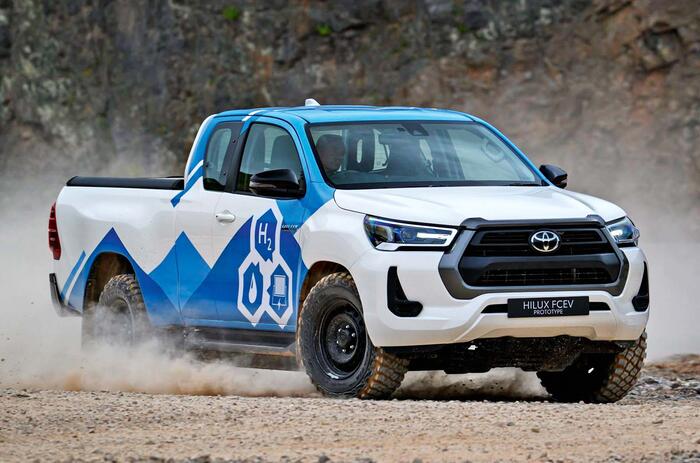 Toyota Hilux hydrogen fuel cell