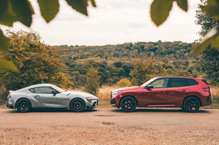 toyota supra vs bmw x3 m50 lter 2025 jh 1