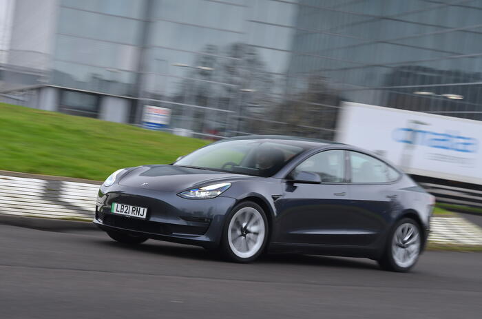 Used Tesla Model 3 front