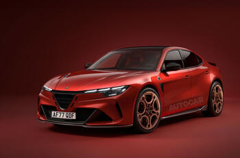 Alfa Romeo Giulia render web 2026