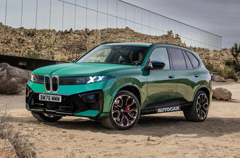 bmw ix5 autocar render front quarter