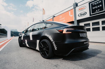 Deepdrive Tesla test car