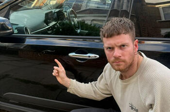 Jack Evans Kia Picanto damage