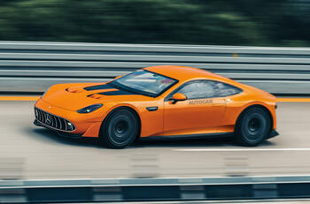 Merc amG GT EV 2door render 2025 Autocar