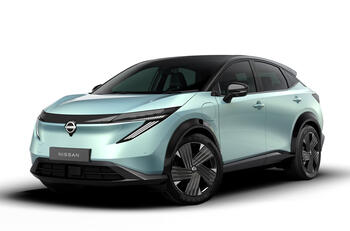Nissan Ariya facelift front quarter