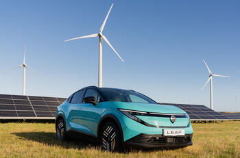 Nissan Leaf 2026 front static