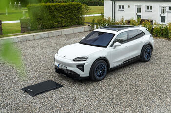 Porsche Cayenne EV wireless charging