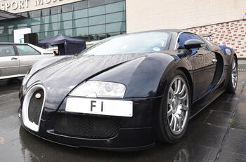 Bugatti Chiron F1 personalised numberplate