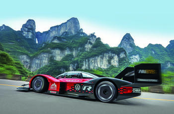 Volkswagen ID R sets record at Big Gate Road
