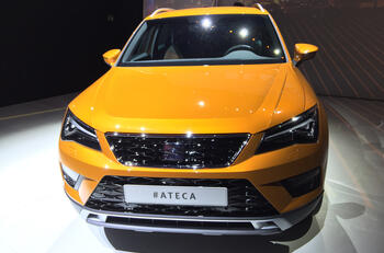 2016 Seat Ateca SUV nose
