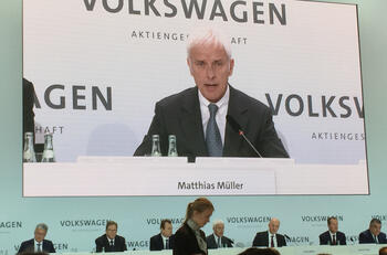 VW Muller board results AGM
