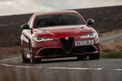 alfa romeo giulia qv review 2025 01 cornering front