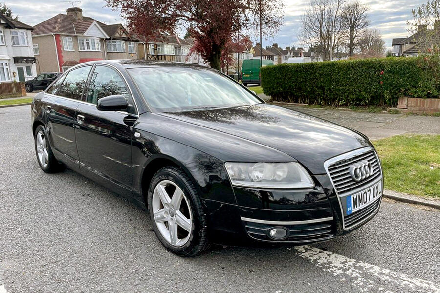 02 Audi a6 front corner