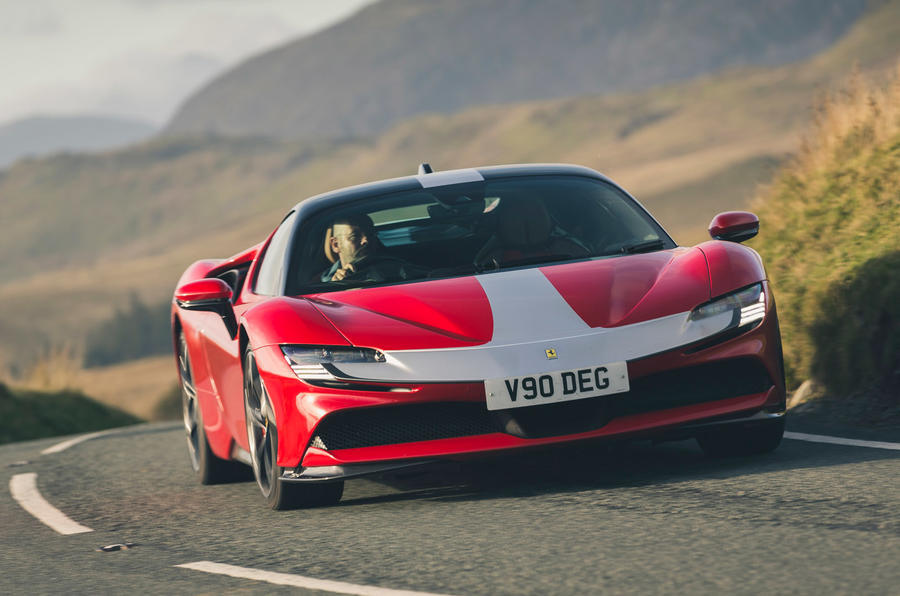 1 Ferrari sf90 stradale 2021 road test review hero 0