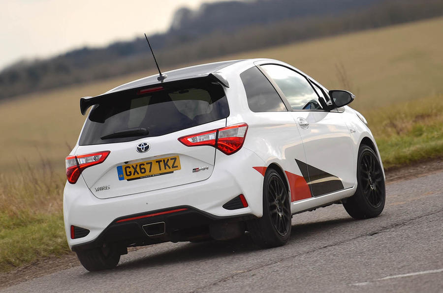 1 Toyota yaris grmn 2018 review otr rear 0