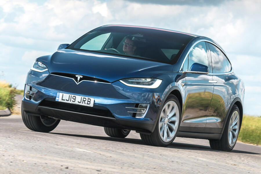 12 Tesla model x 2019 tracking front