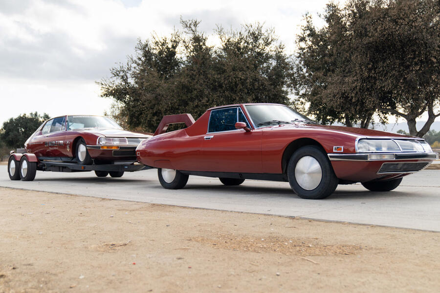 13 Citroen sm land speed racer trio