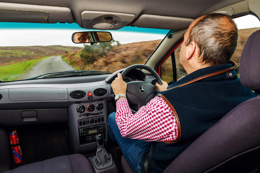131 Mercedes a class interior