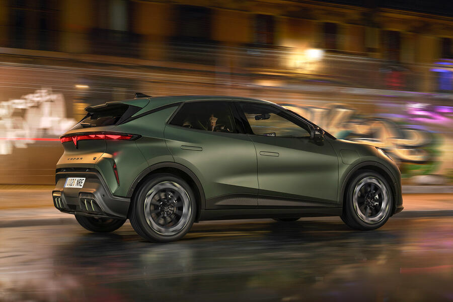 Cupra Raval rear quarter tracking