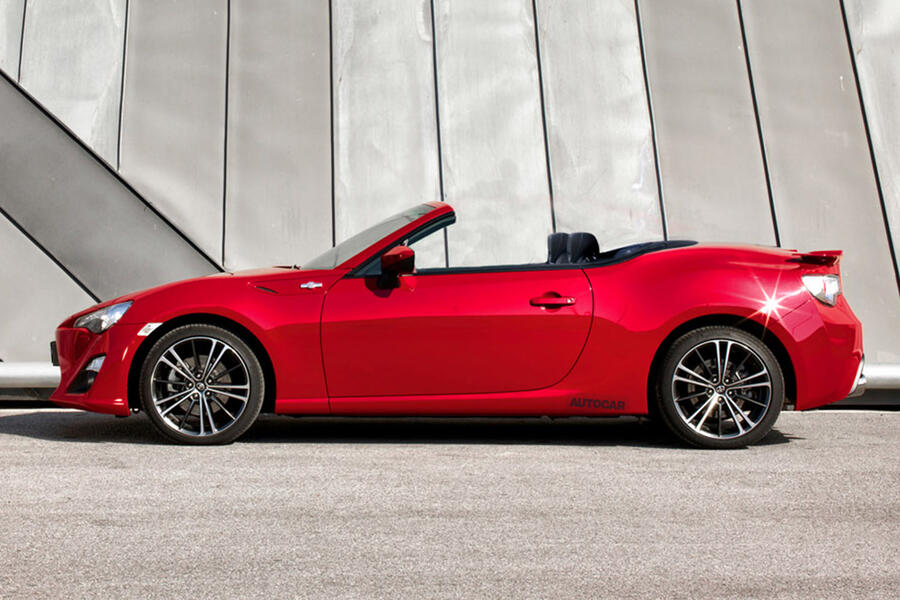 16 Gt86 cabrio render side