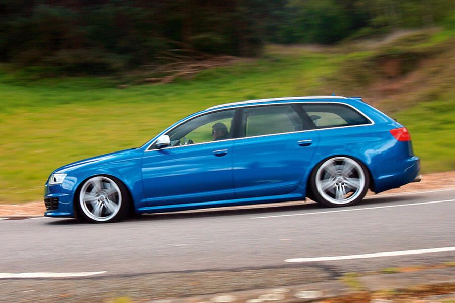 17 Audi rs6 2009 tracking side 0