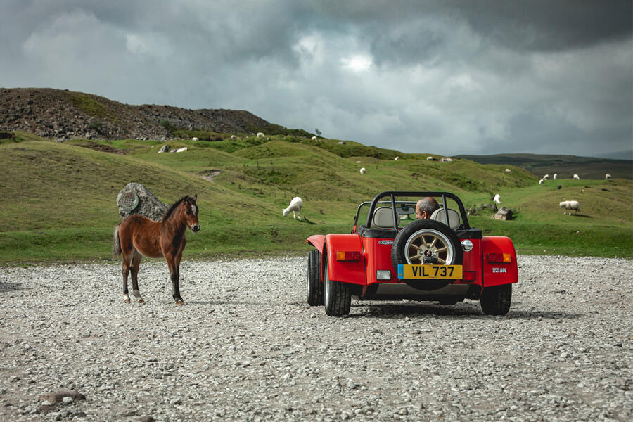 18 Caterham super seven rear