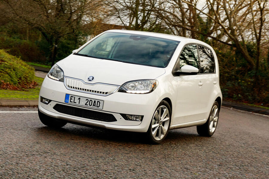 19 Skoda citigo e iv hero front