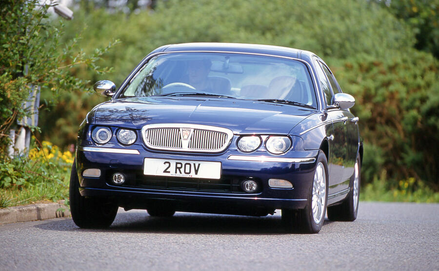 1 Rover 75 tracking front