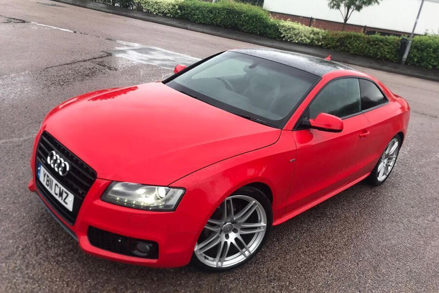 2 Audi a5 coupe front
