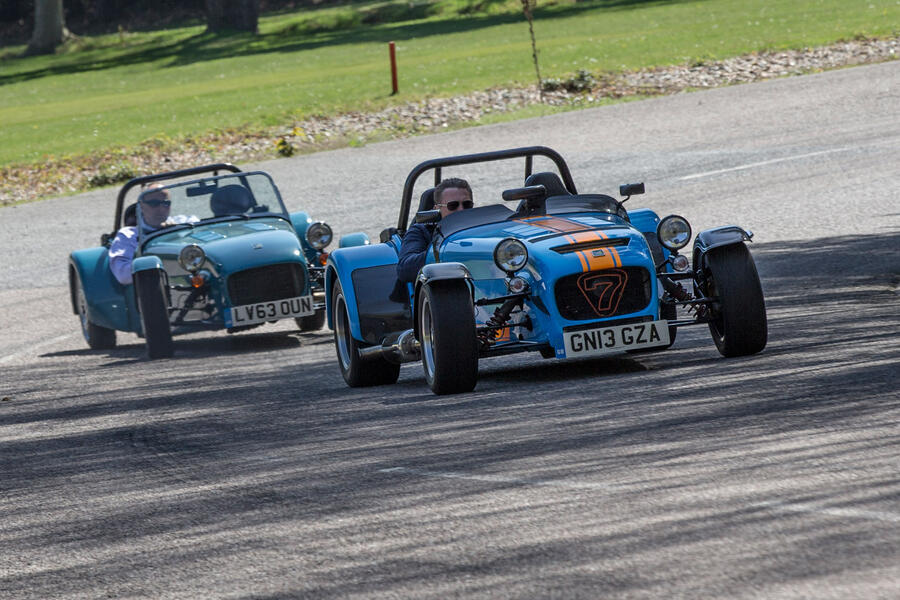 2 Caterham seven