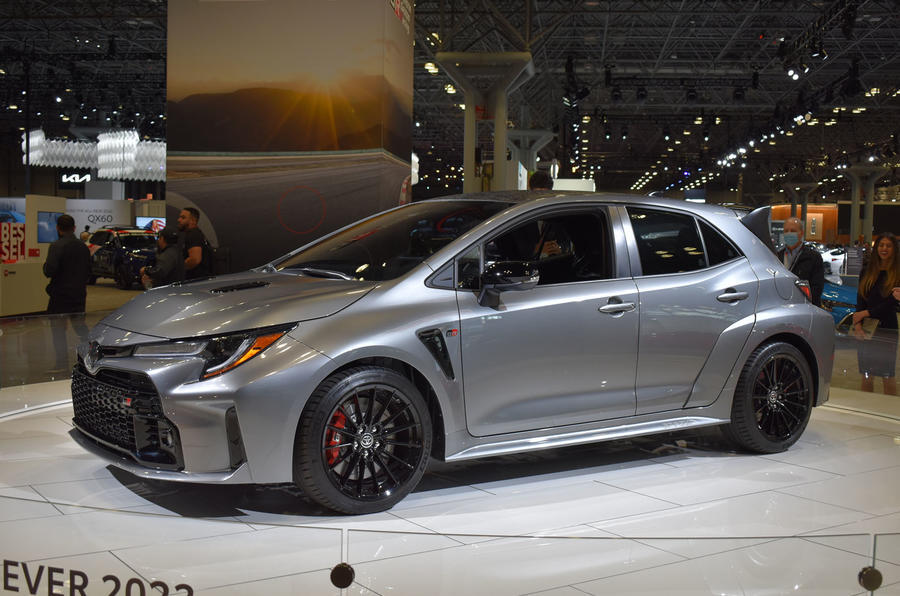 2022 Toyota gr corolla new york motor show28