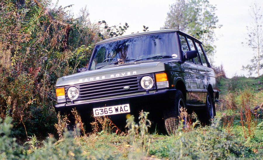 20 Original range rover tracking front