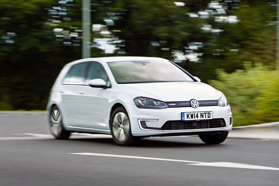 20 Vw e golf tracking front