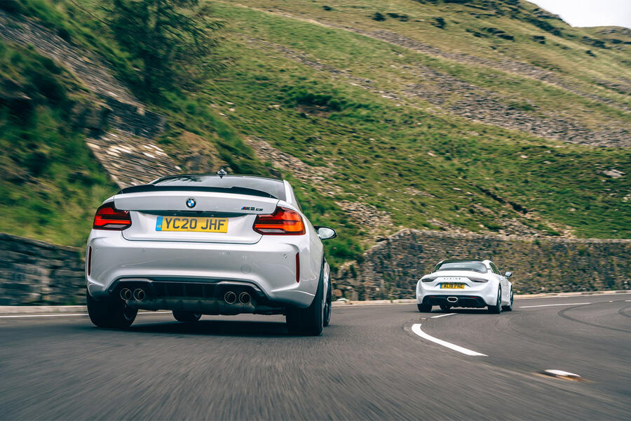 22 Bmw m2 cs hero rear