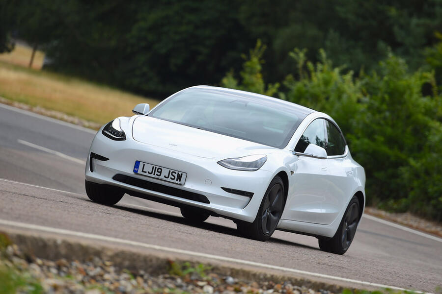 25 Tesla model 3 hero front