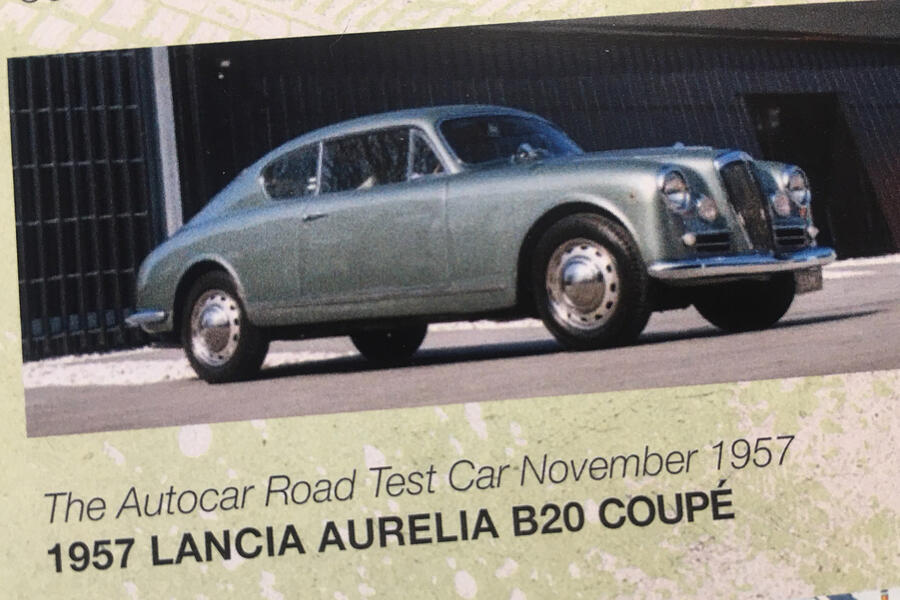 3 lancia aurelia coupe