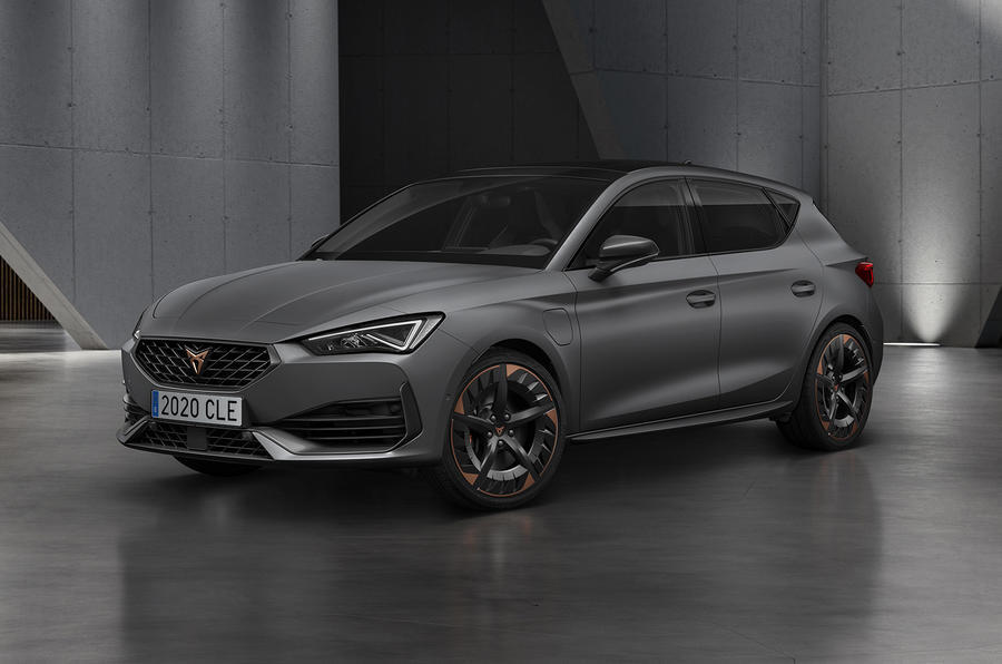 3 Cupra leon 2020 static front