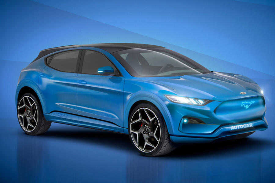 3 Ford mustang mach e render