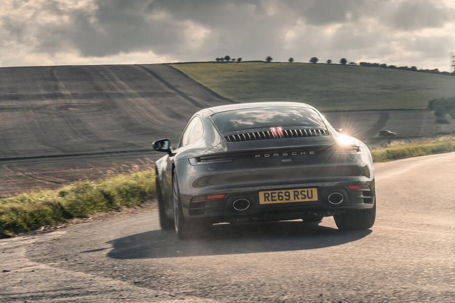 3 Porsche 911 carrera 2020 lt hero rear