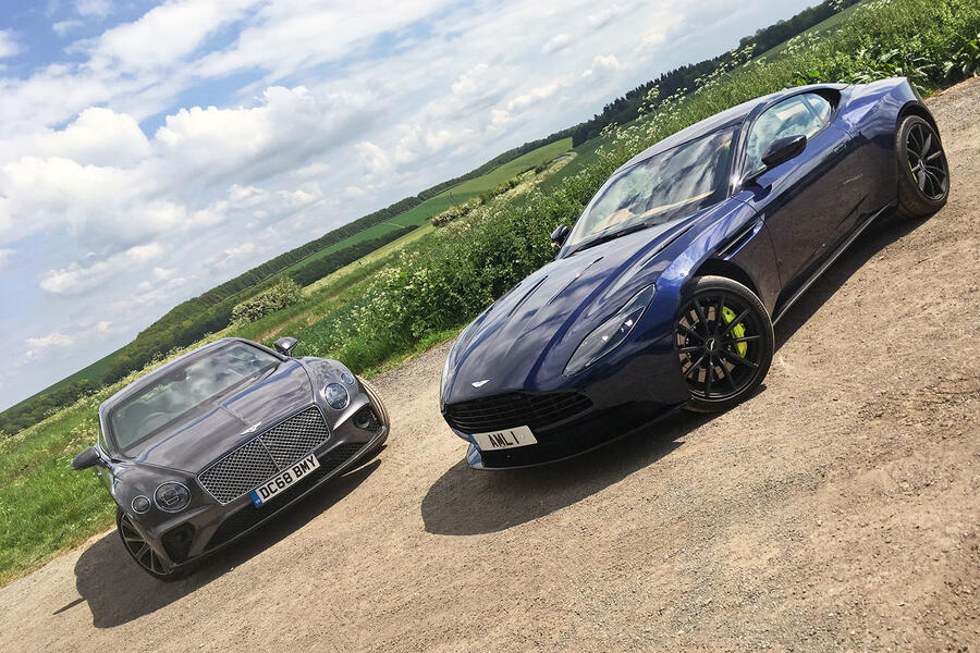 31 Bentley continental gt 2019 lter gt meets aston