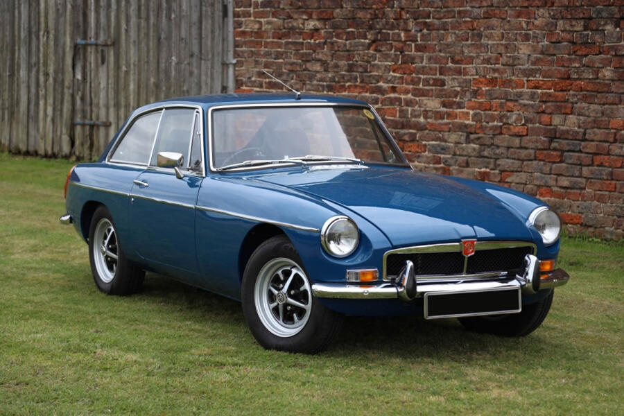4 Mgb gt static front