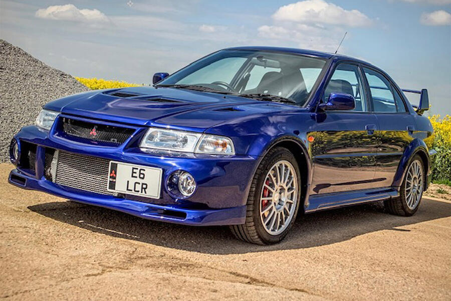 4 Mitsubishi lancer evo vi static front